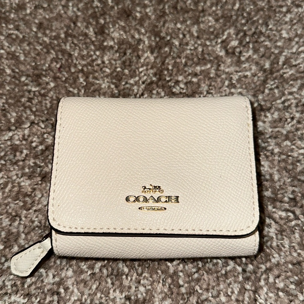 Coach small trifold wallet